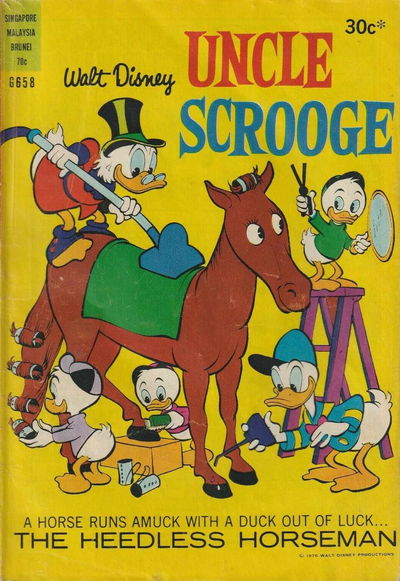 Walt Disney Giant Comics [G Series] (Wogan, 1974 series) #G658 — Walt Disney Uncle Scrooge 1976