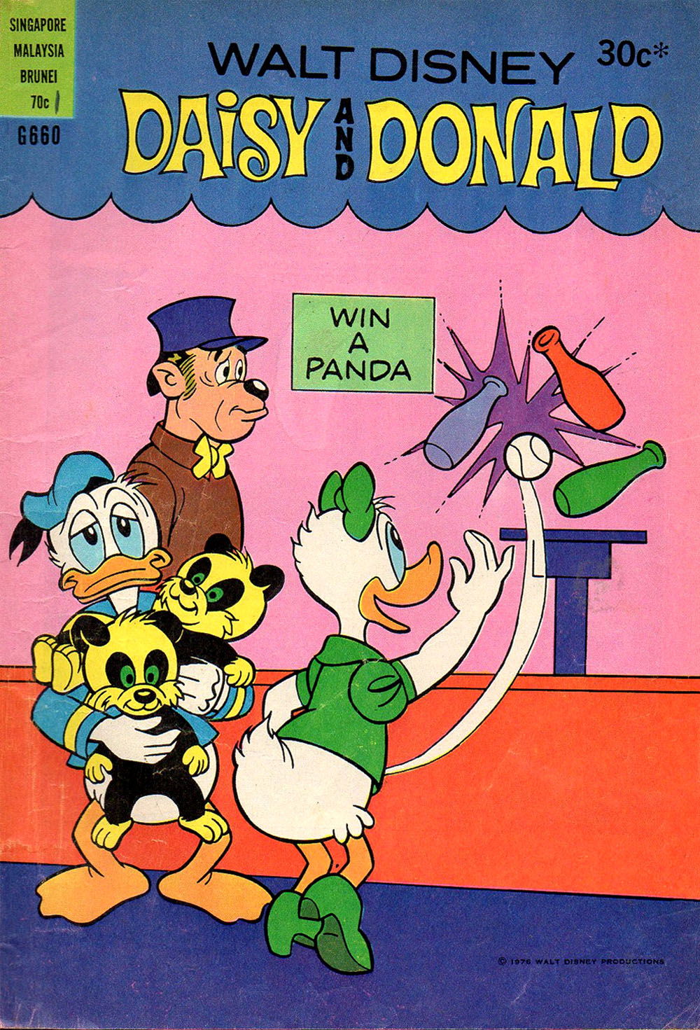 Walt Disney Giant Comics [G Series] (Wogan, 1974 series) #G660 — Walt Disney Daisy and Donald (1976)