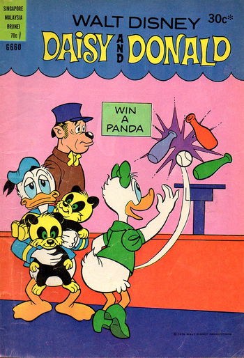 Walt Disney Giant Comics [G Series] (Wogan, 1974 series) #G660 — Walt Disney Daisy and Donald (1976)