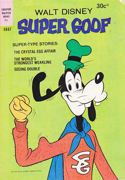 Walt Disney Giant Comics [G Series] (Wogan, 1974 series) #G667 — Walt Disney Super Goof ([1977?])
