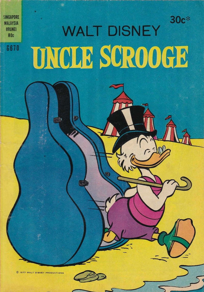 Walt Disney Giant Comics [G Series] (Wogan, 1974 series) #G670 — Walt Disney Uncle Scrooge (1977)