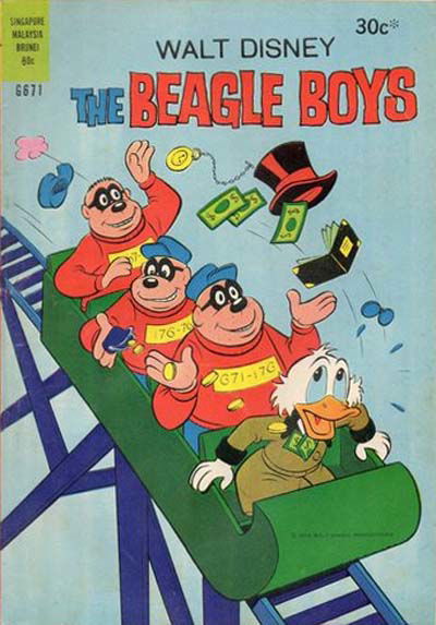 Walt Disney Giant Comics [G Series] (Wogan, 1974 series) #G671 — Walt Disney The Beagle Boys (1977)