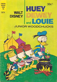 Walt Disney Giant Comics [G Series] (Wogan, 1974 series) #G674 — Walt Disney Huey Dewey and Louie Junior Woodchucks 1977