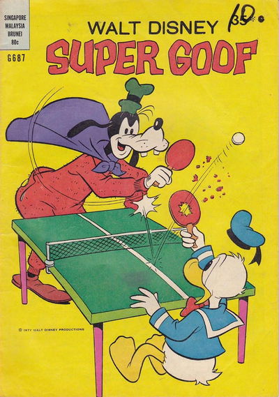 Walt Disney Giant Comics [G Series] (Wogan, 1974 series) #G687 — Walt Disney Super Goof 1977