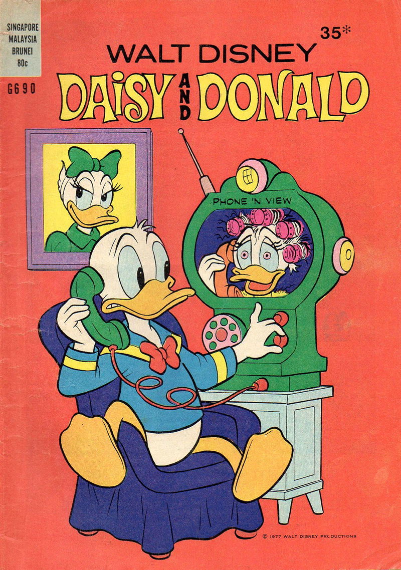 Walt Disney Giant Comics [G Series] (Wogan, 1974 series) #G690 — Walt Disney Daisy and Donald (1977)