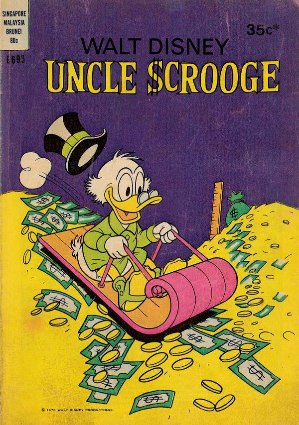 Walt Disney Giant Comics [G Series] (Wogan, 1974 series) #G693 (1978) —Walt Disney Uncle Scrooge