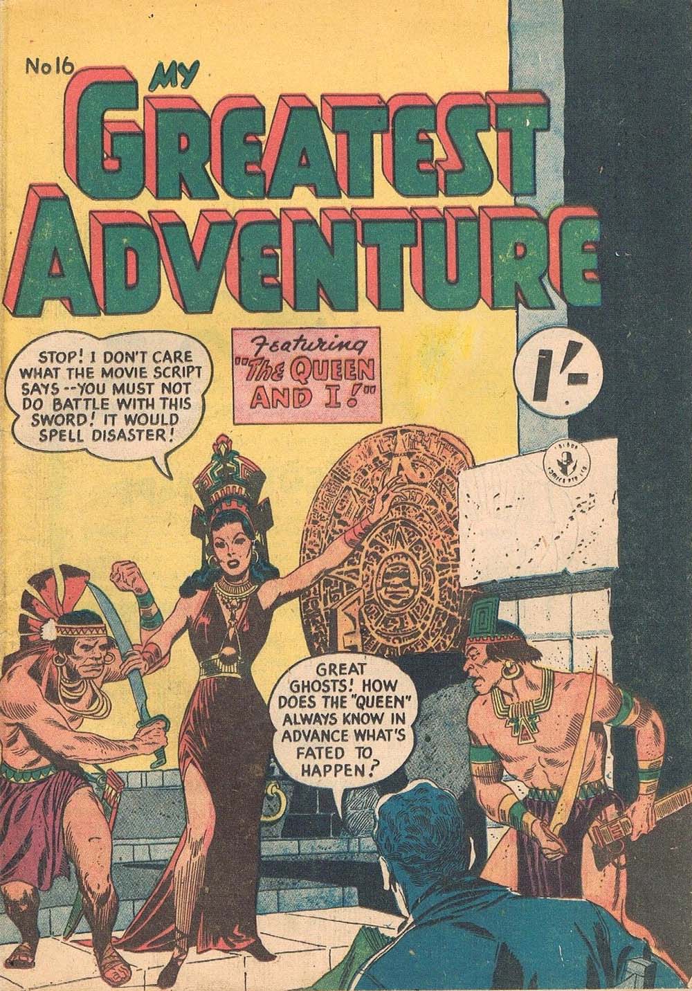 My Greatest Adventure (Colour Comics, 1955 series) #16 ([July 1956])