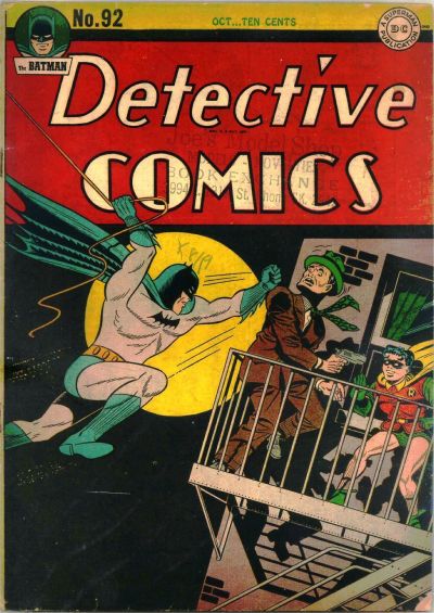 Detective Comics (DC, 1937 series) #92 (October 1944)