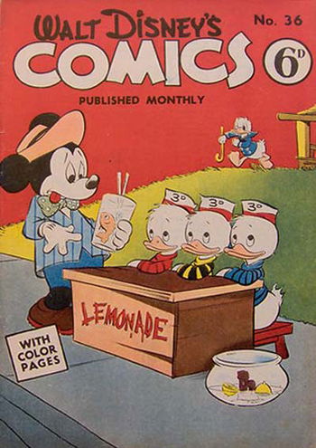 Walt Disney's Comics (WG Publications, 1946 series) #36 (August 1949)