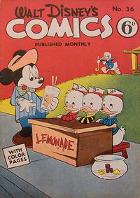 Walt Disney's Comics  #36 (August 1949)