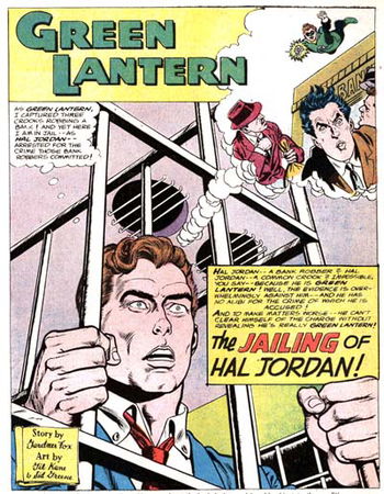 Green Lantern (DC, 1960 series) #46 — The Jailing of Hal Jordan! (page 1)