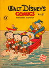 Walt Disney's Comics (WG Publications, 1946 series) #61 1951