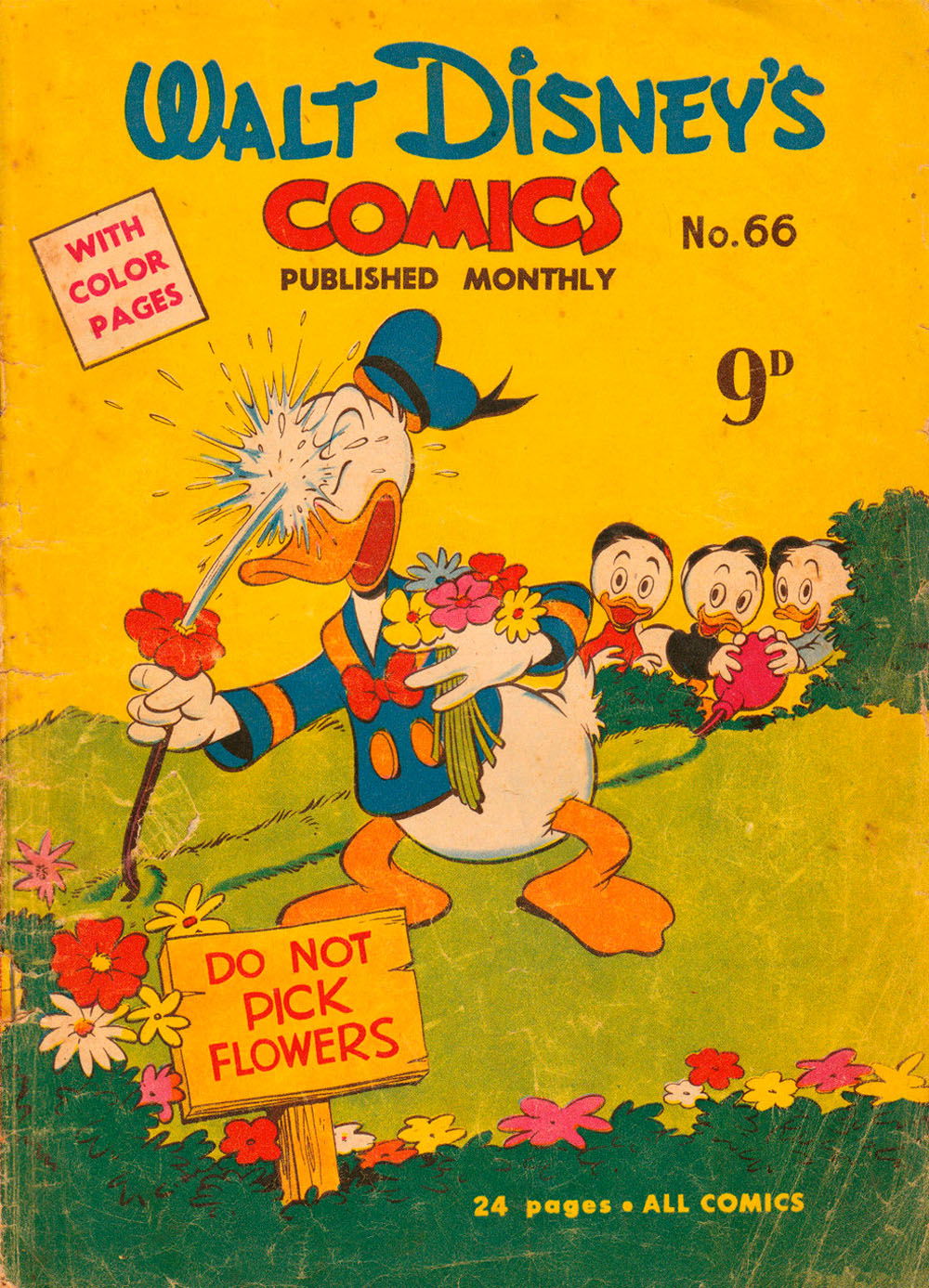 Walt Disney's Comics (WG Publications, 1946 series) #66 (1952)