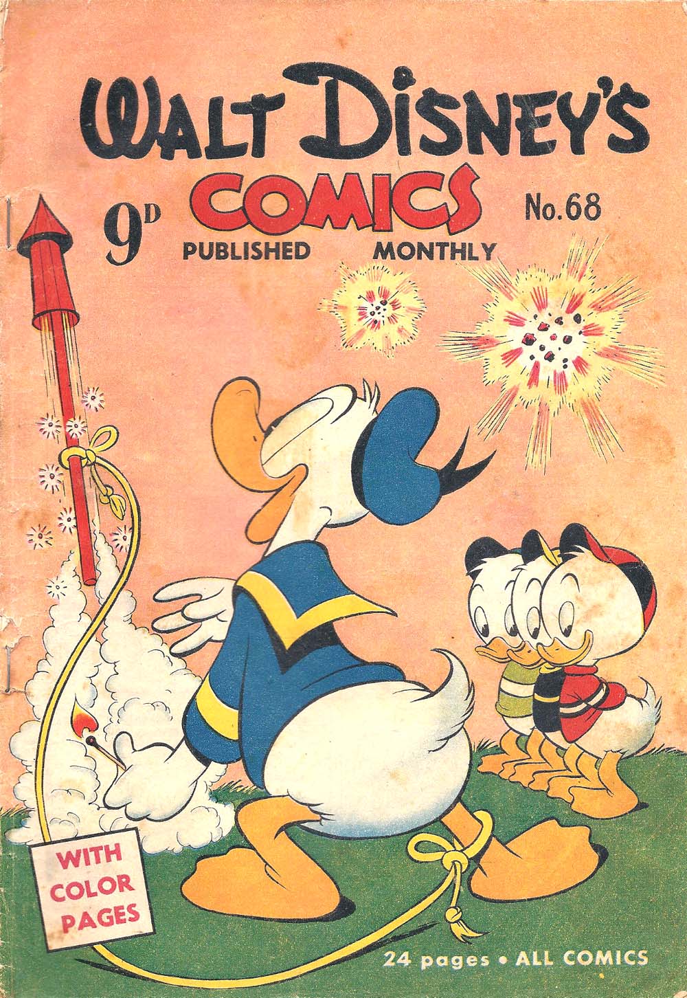 Walt Disney's Comics (WG Publications, 1946 series) #68 (1952)