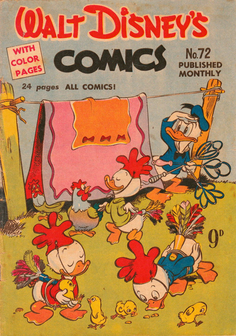 Walt Disney's Comics (WG Publications, 1946 series) v6#12 (72) (1952)