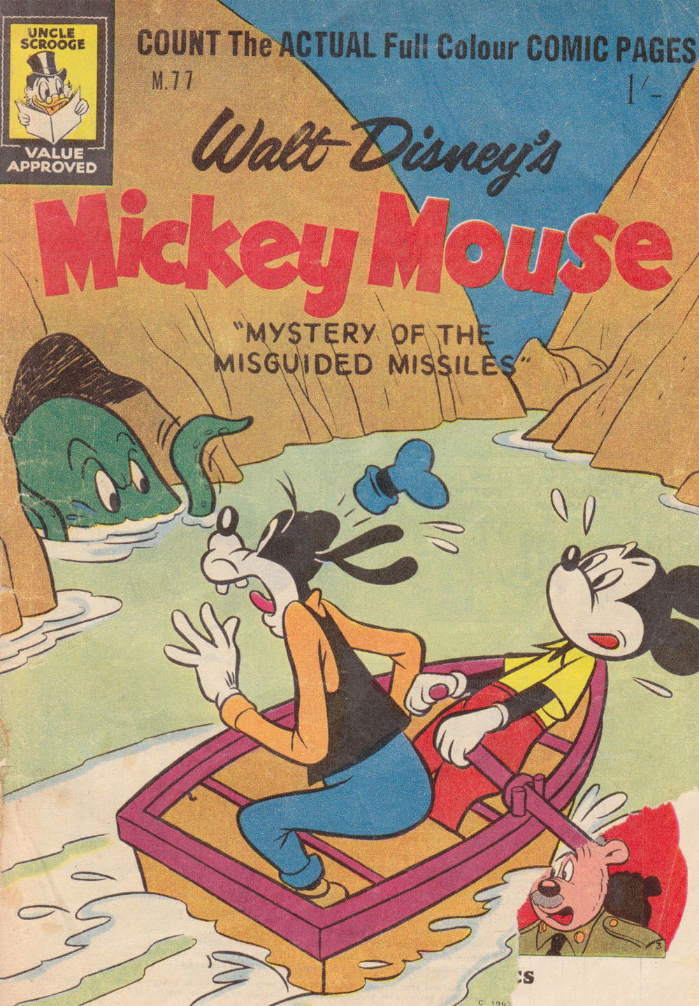 Walt Disney's Mickey Mouse [M series] (WG Publications, 1956 series) #M.77 (April 1963)