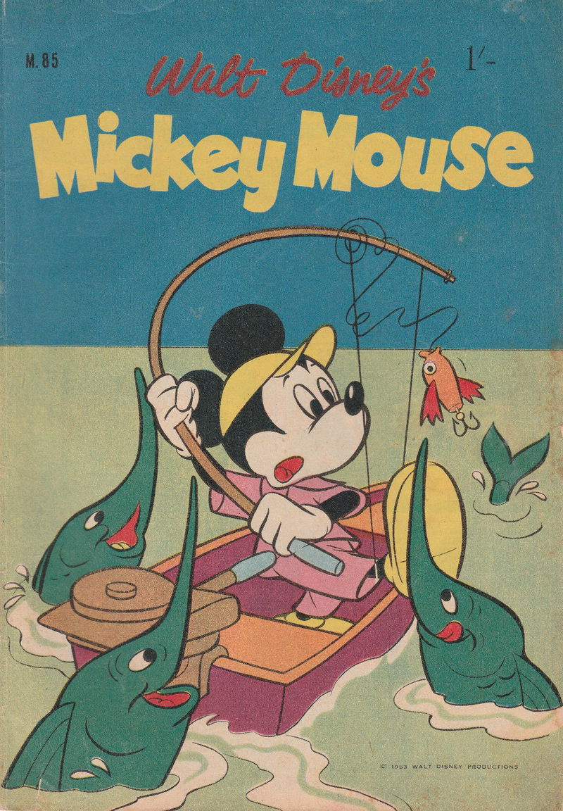Walt Disney's Mickey Mouse [M series] (WG Publications, 1956 series) #M.85 (December 1963)