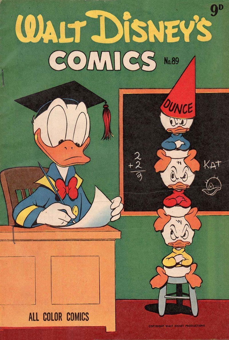Walt Disney's Comics (WG Publications, 1946 series) v8#5 (89) (1954)