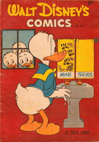 Walt Disney's Comics (WG Publications, 1946 series) v8#6 (90) 1954