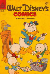 Walt Disney's Comics (WG Publications, 1946 series) v8#7 (91) 1954