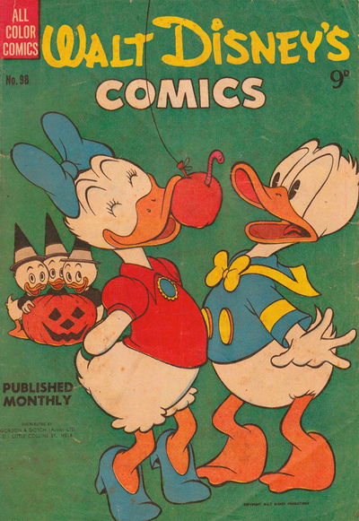 Walt Disney's Comics (WG Publications, 1946 series) #98 October 1954