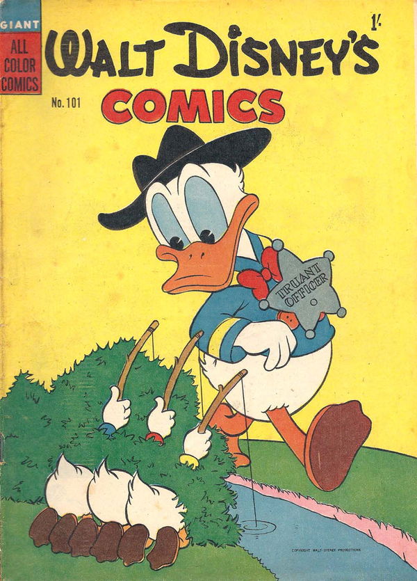 Walt Disney's Comics (WG Publications, 1946 series) #101 (1955)