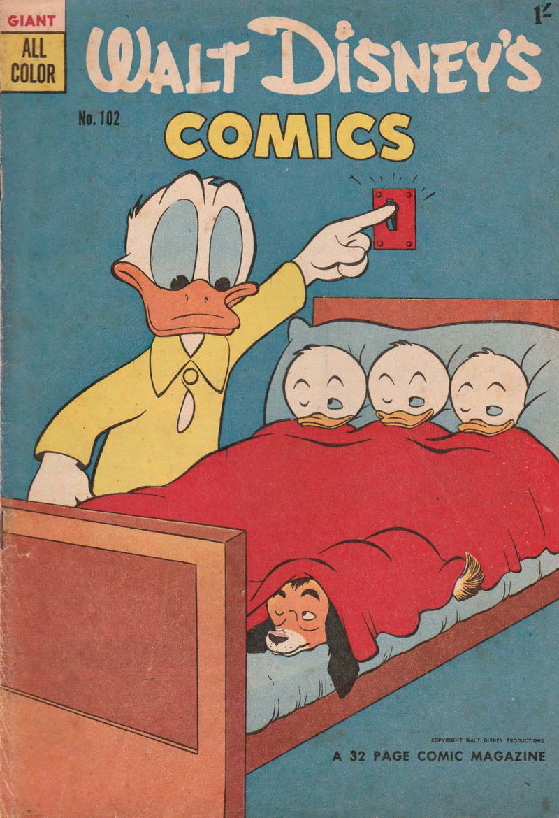 Walt Disney's Comics (WG Publications, 1946 series) #102 (1955)