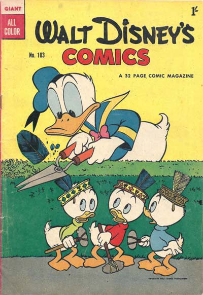 Walt Disney's Comics  #103 ([1955?])