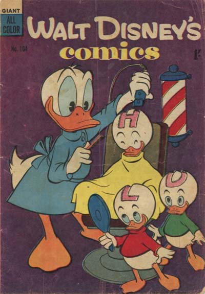Walt Disney's Comics  #104 ([1955?])