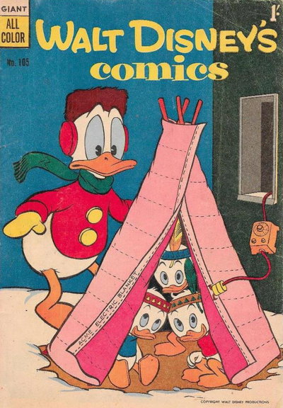 Walt Disney's Comics  #105 (May 1955)