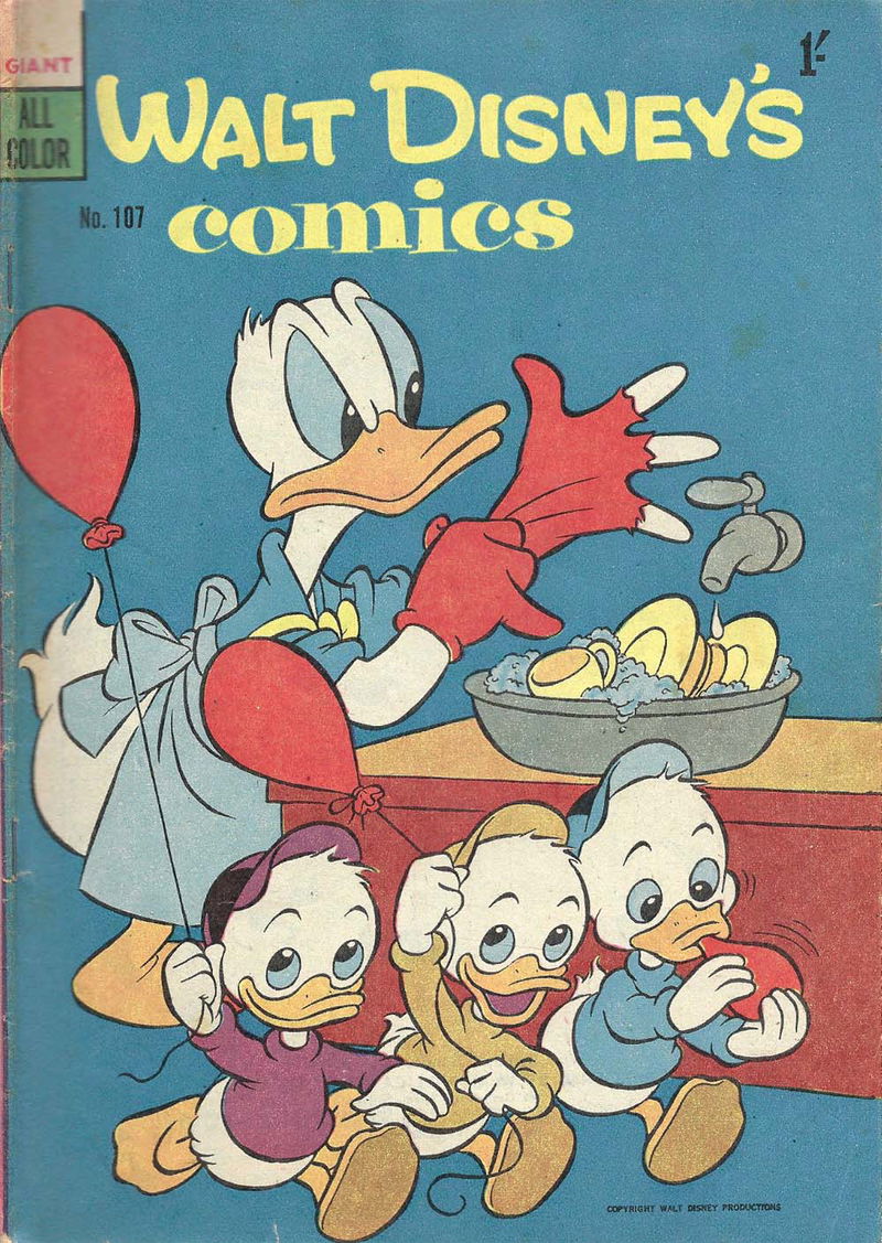 Walt Disney's Comics (WG Publications, 1946 series) #107 (1955)