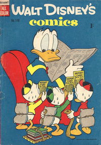 Walt Disney's Comics (WG Publications, 1946 series) #110 1955