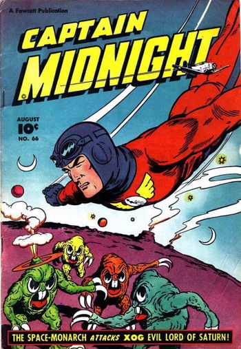 Captain Midnight (Fawcett, 1942 series) #66 August 1948