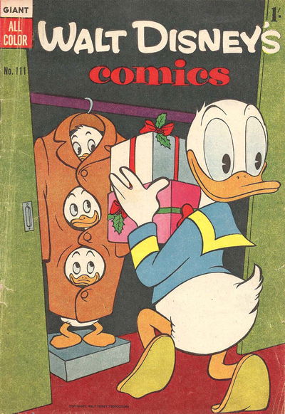 Walt Disney's Comics (WG Publications, 1946 series) #111 1955