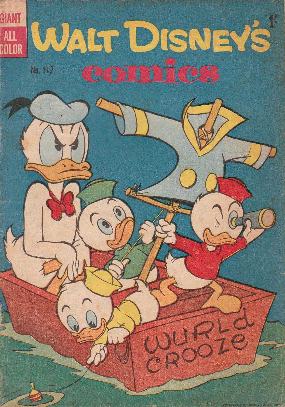 Walt Disney's Comics (WG Publications, 1946 series) #112 (December 1955)