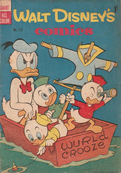 Walt Disney's Comics  #112 (December 1955)