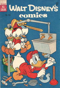 Walt Disney's Comics (WG Publications, 1946 series) #114 1956