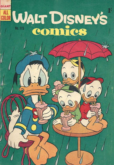 Walt Disney's Comics (WG Publications, 1946 series) #115 1956