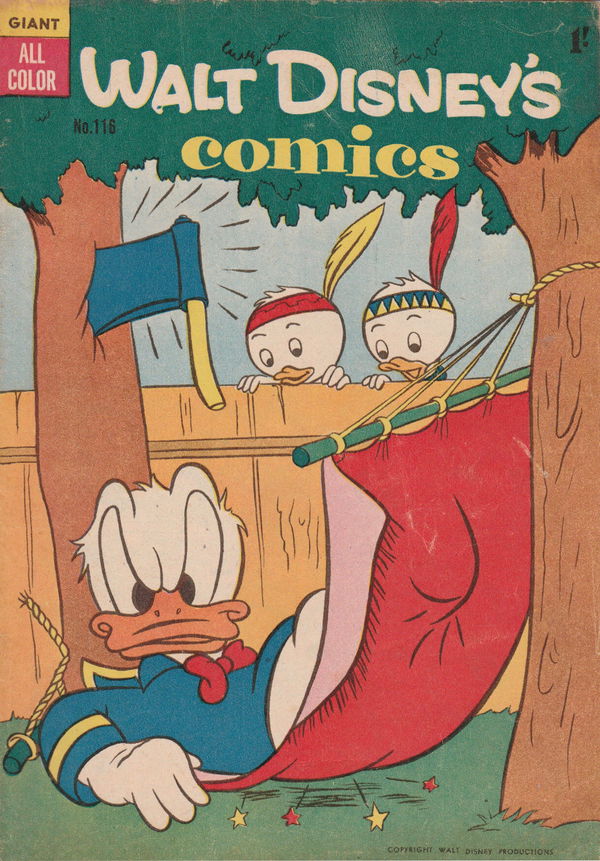 Walt Disney's Comics (WG Publications, 1946 series) #116 (April 1956?)