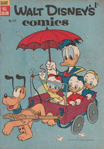 Walt Disney's Comics (WG Publications, 1946 series) #117 1956