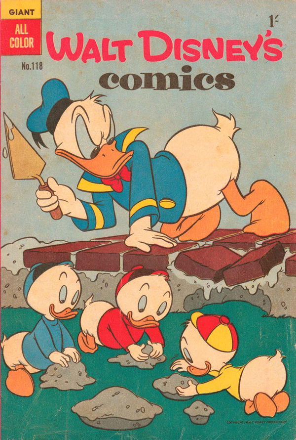 Walt Disney's Comics (WG Publications, 1946 series) #118 ([1956?])