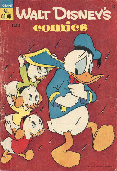 Walt Disney's Comics (WG Publications, 1946 series) #119 [July 1956?]