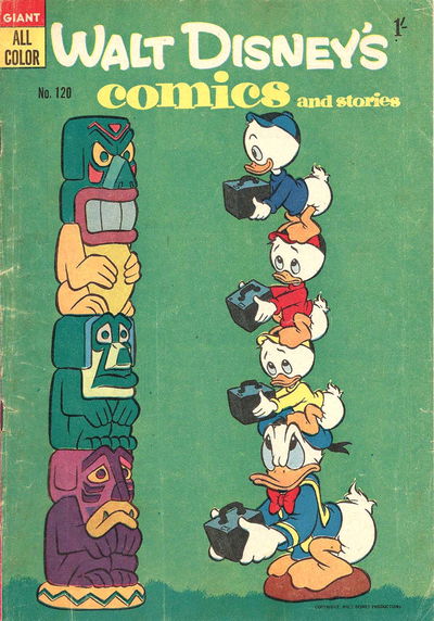 Walt Disney's Comics (WG Publications, 1946 series) #120 — Walt Disney's Comics and Stories 1956