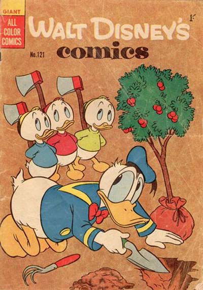 Walt Disney's Comics (WG Publications, 1946 series) #121 (1956)