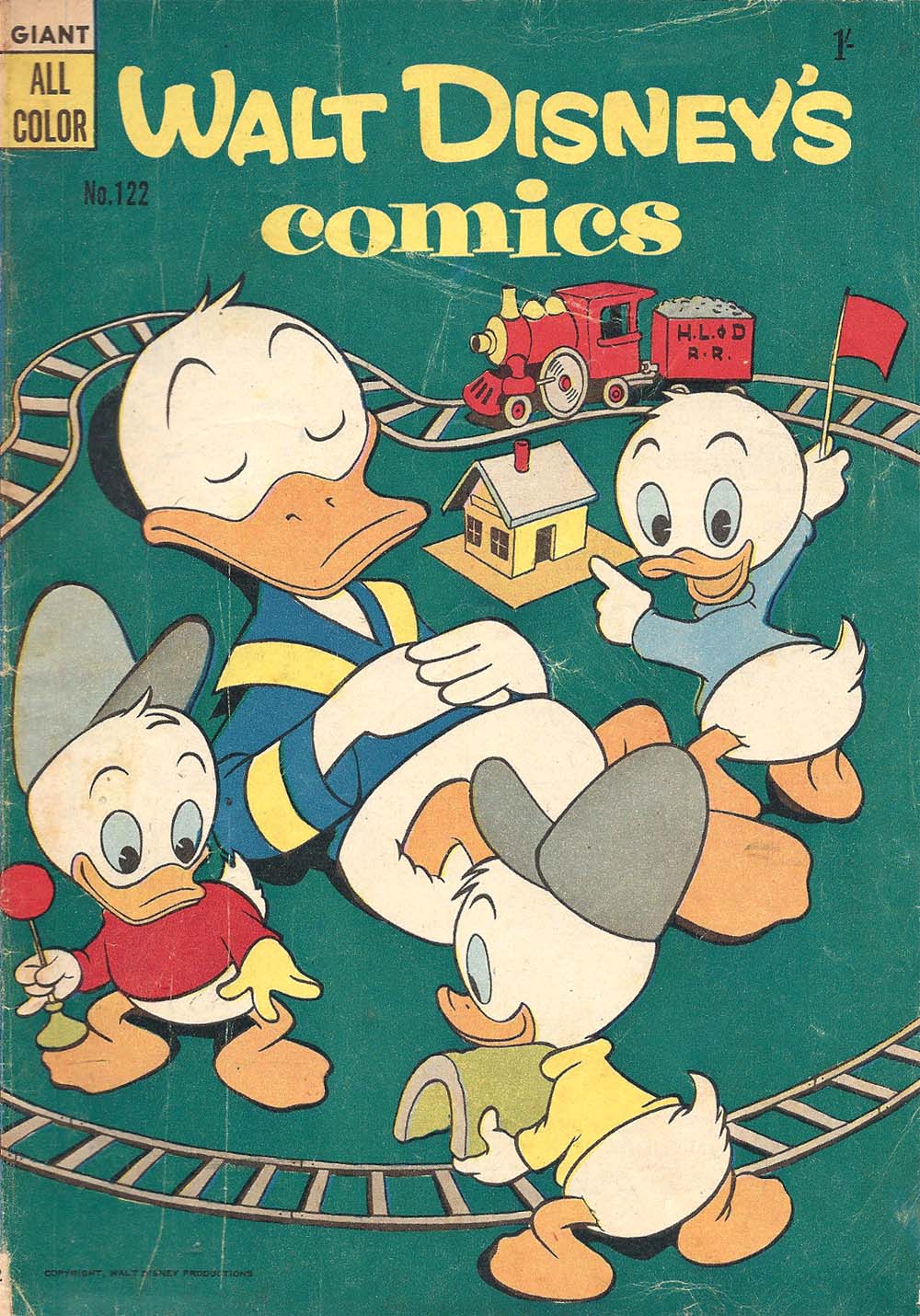 Walt Disney's Comics (WG Publications, 1946 series) #122 (1956)