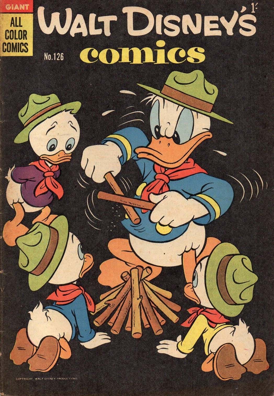 Walt Disney's Comics (WG Publications, 1946 series) #126 (1957)