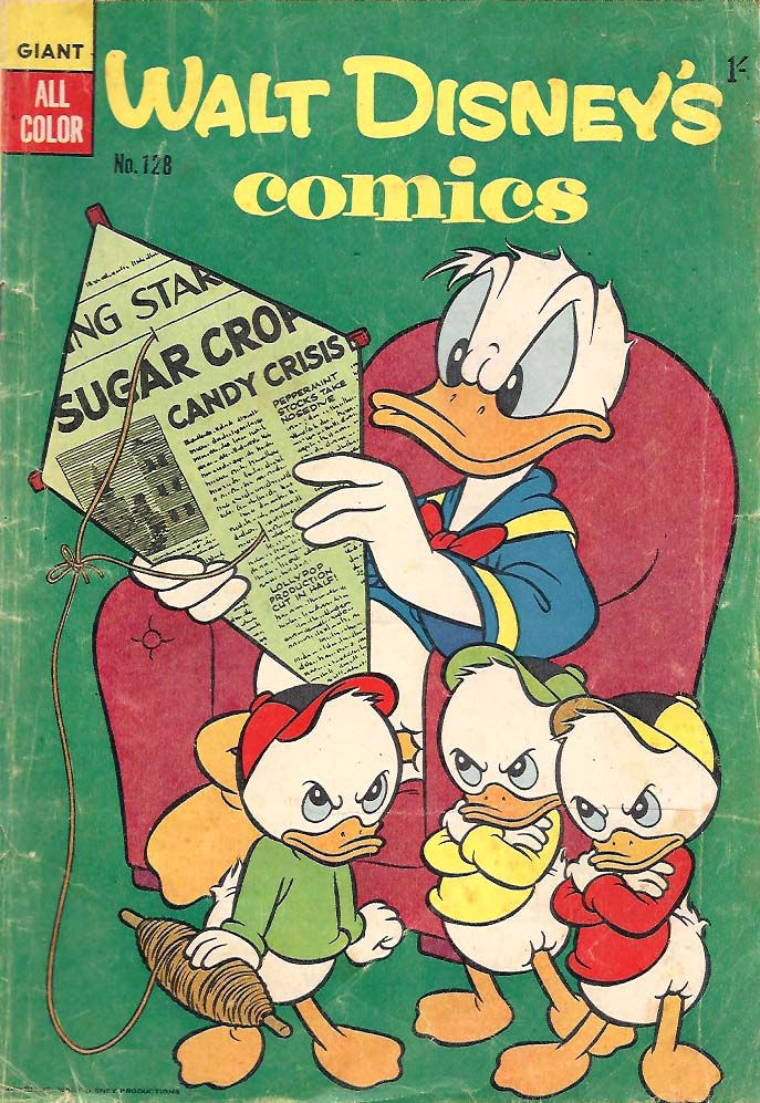 Walt Disney's Comics (WG Publications, 1946 series) #128 (April 1957)