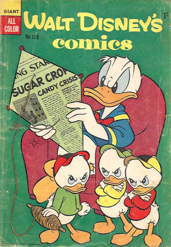 Walt Disney's Comics (WG Publications, 1946 series) #128 (April 1957)