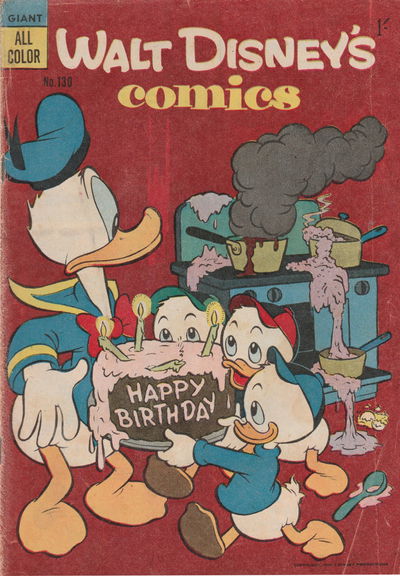 Walt Disney's Comics (WG Publications, 1946 series) #130 1957