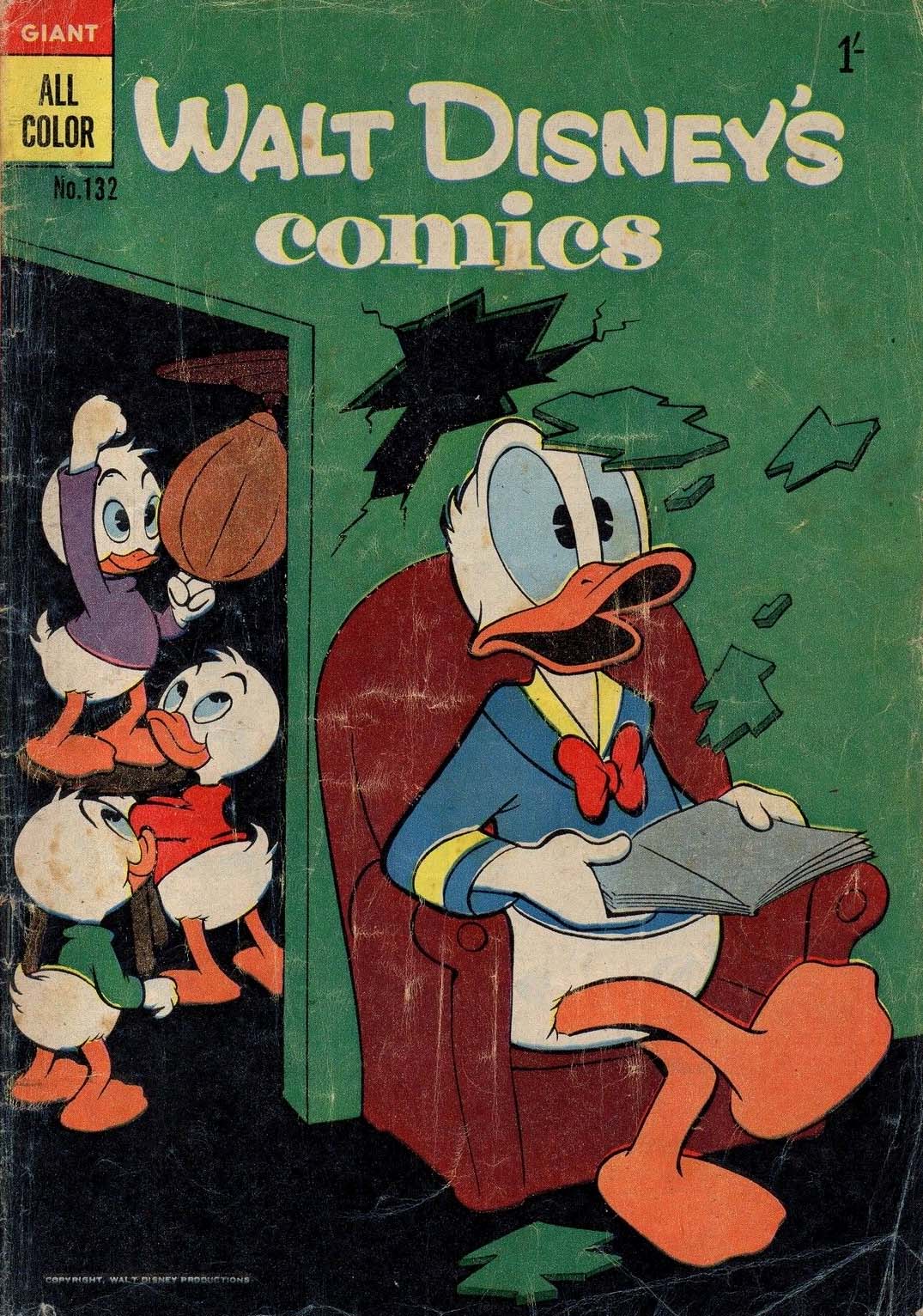 Walt Disney's Comics (WG Publications, 1946 series) #132 (1957)